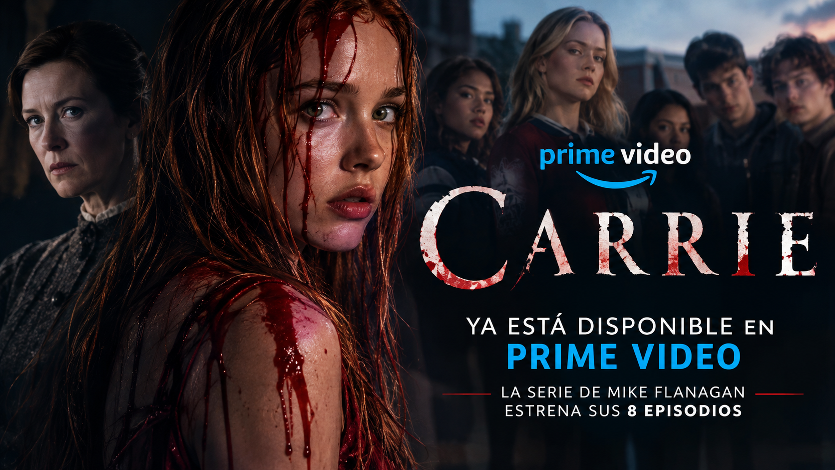 Carrie serie de Prime Video protagonizada por Summer H Howell